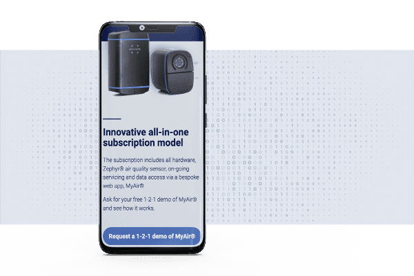 Earthsense on a phone