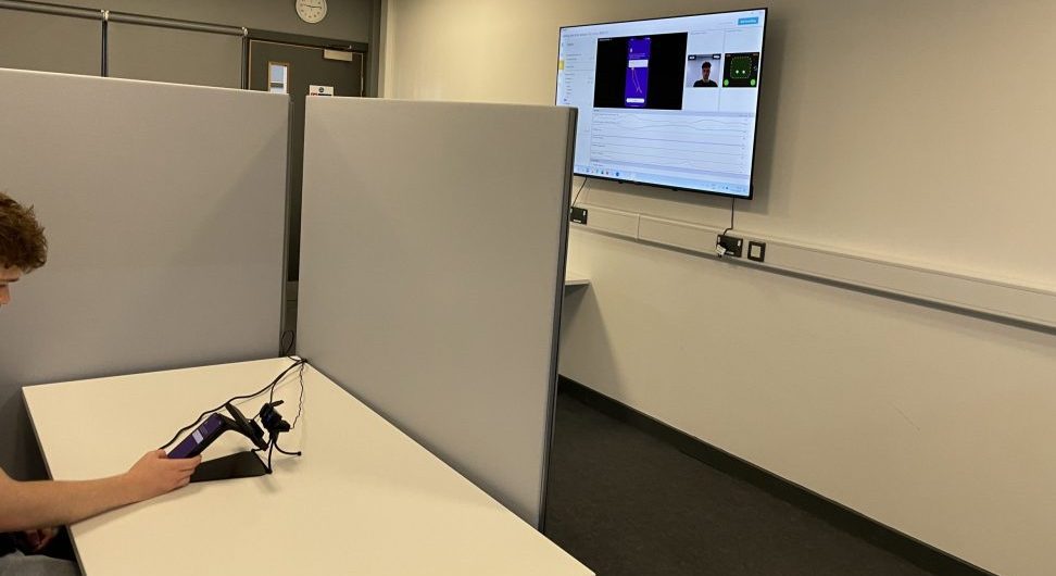 mobile app eye tracking study in lab set up